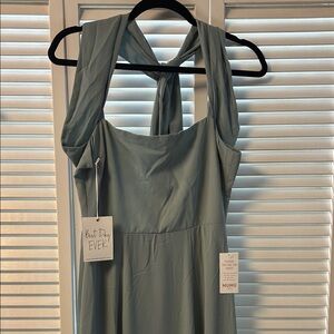 Show Me Your MuMu Sage Green Maxi Dress
